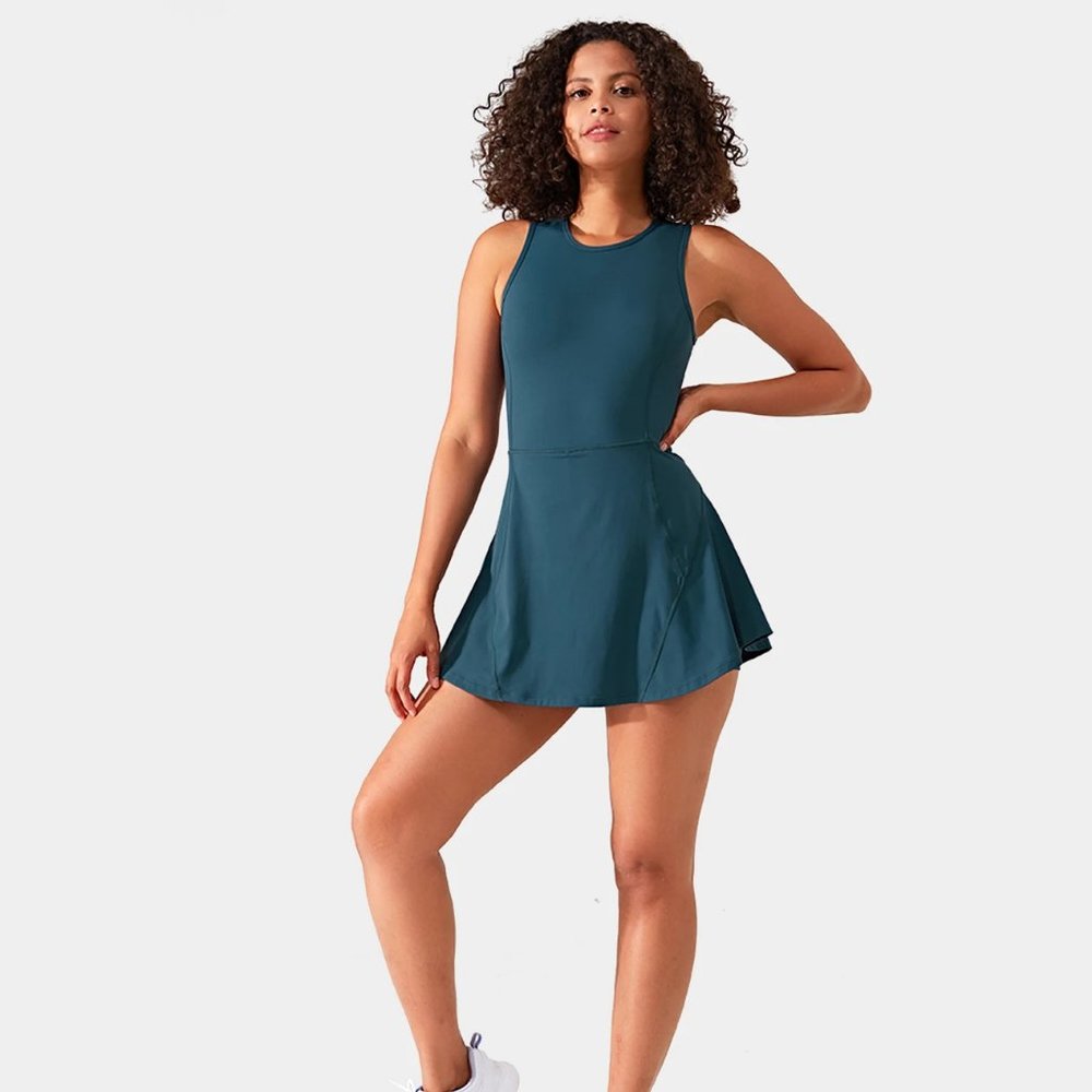 Halara Bloom Exercise Tank Dress